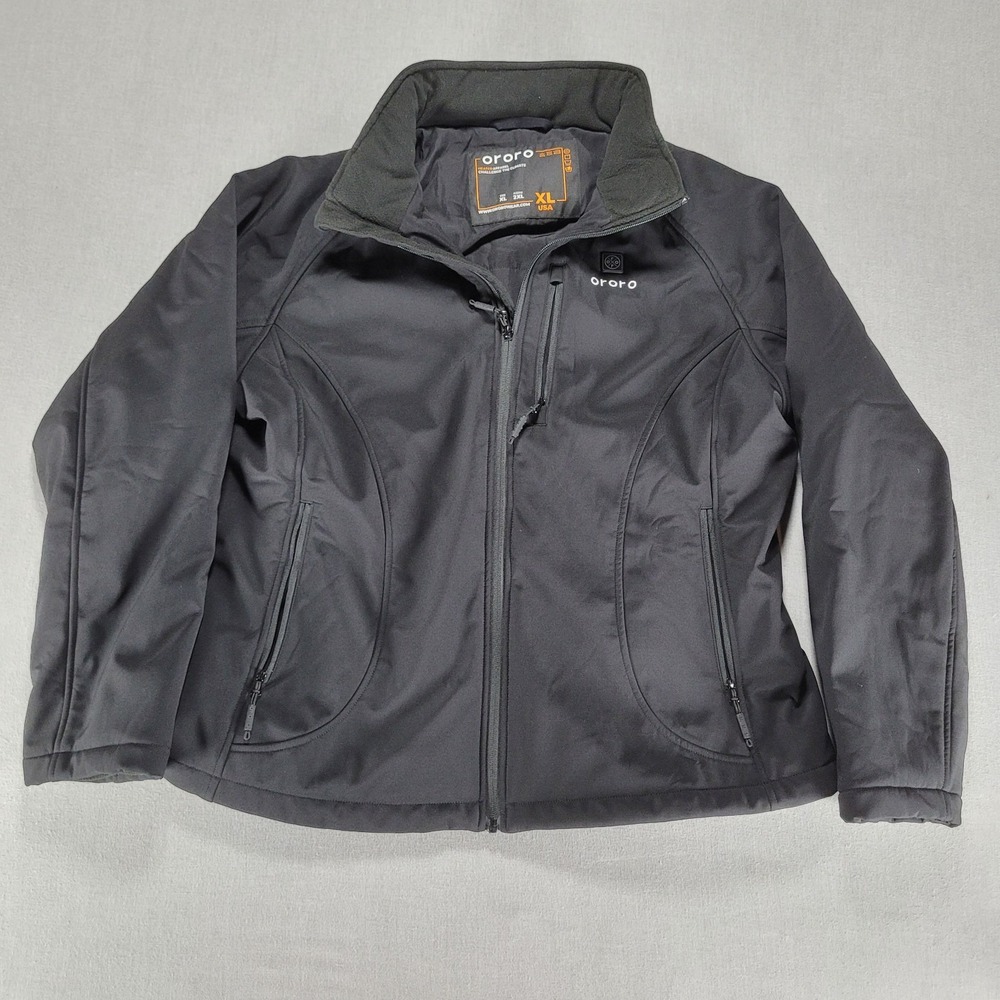 Ororo Heated Jacket Black XL Unisex NO BATTERY